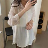 無地シアーシャツ | TAXI | 詳細画像14