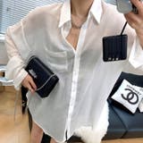 WHITE | 無地シアーシャツ | TAXI