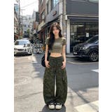 迷彩バレルレッグパンツ | TAXI  | 詳細画像1 