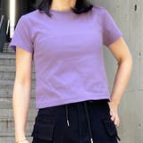 無地 ショート丈 Tシャツ | TAXI  | 詳細画像5 