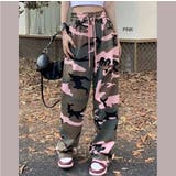 PINK | 迷彩スエットパンツ | TAXI