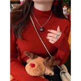 RED | リブ長袖ピタニット | TAXI 