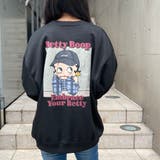 BLACK | Betty Boop CAPスウェットプルオーバー | TAXI 