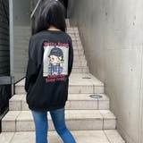 Betty Boop CAPスウェットプルオーバー | TAXI  | 詳細画像3 