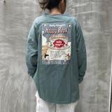 HAPPY BOXプリント前後差ロンT | TAXI  | 詳細画像10 