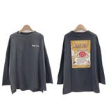 HAPPY BOXプリント前後差ロンT | TAXI  | 詳細画像2 