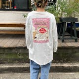 HAPPY BOXプリント前後差ロンT | TAXI  | 詳細画像3 