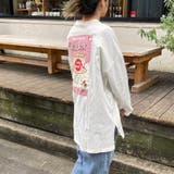 HAPPY BOXプリント前後差ロンT | TAXI  | 詳細画像4 