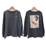 BREAKCREAMプリントスリット入りロンT | TAXI  | 詳細画像2 