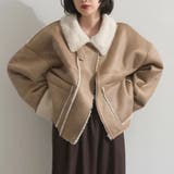 BEIGE | ムートンブルゾン | TAXI 