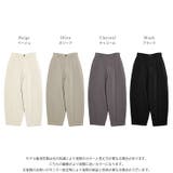 カーブパンツ ワイド ゆったり | SUGAR BISKET | 詳細画像3