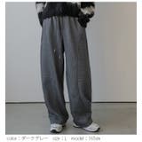 カーブパンツ パネルライン ロングパンツ | SUGAR BISKET | 詳細画像11