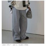 カーブパンツ パネルライン ロングパンツ | SUGAR BISKET | 詳細画像5