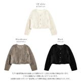 パールボタン フェイクファー 袖口 | SUGAR BISKET | 詳細画像3