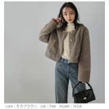 パールボタン フェイクファー 袖口 | SUGAR BISKET | 詳細画像8