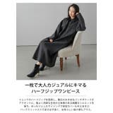 ハーフジップ ワンピース 長袖 | SUGAR BISKET | 詳細画像2