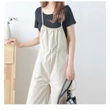 細見えサロペット 薄手パンツ きれいめ | SUGAR BISKET | 詳細画像7