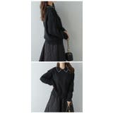 襟ニットトップス パール調モチーフ 大人可愛い | SUGAR BISKET | 詳細画像6 