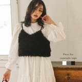 フェイク ファー キャミトップス | SUGAR BISKET | 詳細画像1