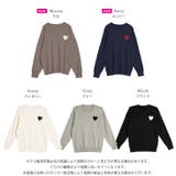 ハートニット プルオーバー クルーネック | SUGAR BISKET | 詳細画像3