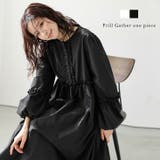 ワンピース フリル ぽわん袖 | SUGAR BISKET | 詳細画像1