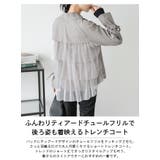 ショートコート バックコンシャス ティアードフリル | SUGAR BISKET | 詳細画像2