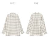シアーシャツ カシュクールシャツ チェック柄 | SUGAR BISKET | 詳細画像14