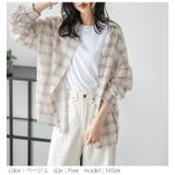 シアーシャツ カシュクールシャツ チェック柄 | SUGAR BISKET | 詳細画像5