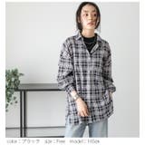 シアーシャツ カシュクールシャツ チェック柄 | SUGAR BISKET | 詳細画像9