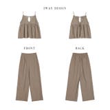 前後2WAY ビスチェ ワイドパンツ | SUGAR BISKET | 詳細画像14 