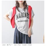 カレッジ風ロゴ ロゴTシャツ プリントTシャツ | SUGAR BISKET | 詳細画像8