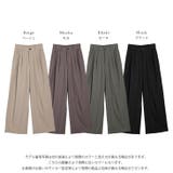 ストレートパンツ タックワイドパンツ ツータック | SUGAR BISKET | 詳細画像3