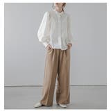 レース袖ブラウス ぽわん袖 ボリュームスリーブ | SUGAR BISKET | 詳細画像6 