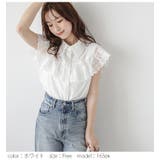 ラッフルレース ブラウス ノースリーブ | SUGAR BISKET | 詳細画像5