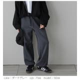 ポンチ素材 リラックス パンツ | SUGAR BISKET | 詳細画像5