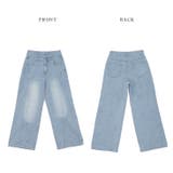 デニムパンツ ハイウエスト ワイドパンツ | SUGAR BISKET | 詳細画像11