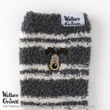 【ウォレスとグルミット】刺繍付き細ボーダールームソックス | SUKENO【WOMEN】 | 詳細画像4 