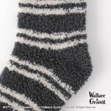 【ウォレスとグルミット】刺繍付き細ボーダールームソックス | SUKENO【WOMEN】 | 詳細画像5 