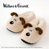 【ウォレスとグルミット】耳付きホームソックス | SUKENO【WOMEN】 | 詳細画像1 