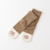 【にゃんこ堂】猫足肉球滑り止め付きルームソックス | SUKENO【WOMEN】 | 詳細画像2