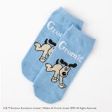 ブルー(ランニング) | 【ウォレスとグルミット】スニーカー丈ソックス | SUKENO【WOMEN】