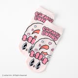 ピンク(リボンバニー) | 【エスターバニー】バニーハートスニーカー丈ソックス | SUKENO【WOMEN】