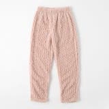 ピンク(M-L) | 【おうちdeレギンス】あったかモコモコ両面ボアルームパンツ | SUKENO【WOMEN】