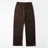 ブラウン(M-L) | 【おうちdeレギンス】あったかベロアルームパンツ | SUKENO【WOMEN】