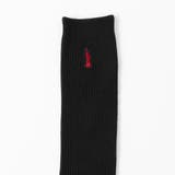 【EASTBOY】32cm丈ワンポイント黒ソックス | SUKENO【WOMEN】 | 詳細画像3 