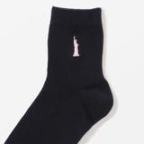 【EASTBOY】13cm丈ワンポイント紺ソックス（2P） | SUKENO【WOMEN】 | 詳細画像3 