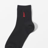 【EASTBOY】13cm丈ワンポイント黒ソックス（2P） | SUKENO【WOMEN】 | 詳細画像3 