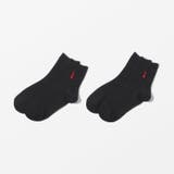 【EASTBOY】13cm丈ワンポイント黒ソックス（2P） | SUKENO【WOMEN】 | 詳細画像5 