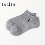 ライトグレー | 【EASTBOY】リブスニーカー丈ソックス | SUKENO【WOMEN】