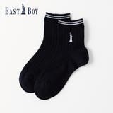 【EASTBOY】ランダムリブクルーソックス | SUKENO【KIDS】 | 詳細画像4 